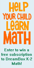 Enter for chance to win DreamBox K-2 Math game