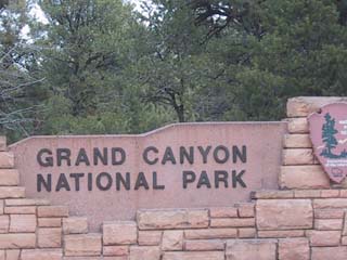 Grand Canyon National Park Entrance - South Rim