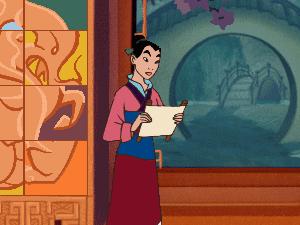 SuperKids Software Review of Disney's Mulan Animated StoryBook.