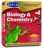 Kaplan Biology & Chemistry Essential Review Box Shot