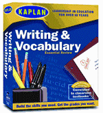 Kaplan Writing and Vocabulary Essential Review Box Shot