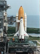 john glenn space shuttle launch