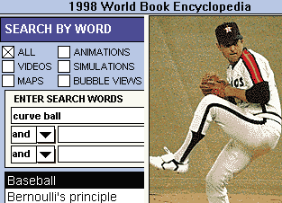 World Book 1998 Multimedia Encyclopedia Screen Shot