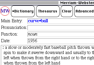 Merriam Webster Dictionary Screen Shot